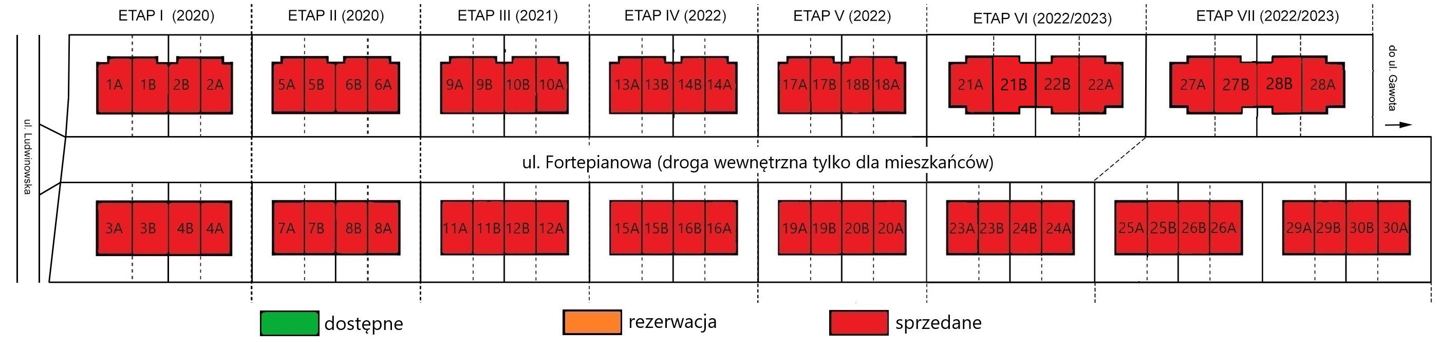 Plan Osiedla Ludwinowska